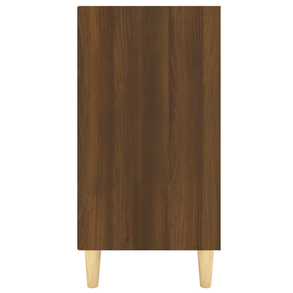 vidaXL barna tölgyszínű forgácslap tálalószekrény 103,5 x 35 x 70 cm