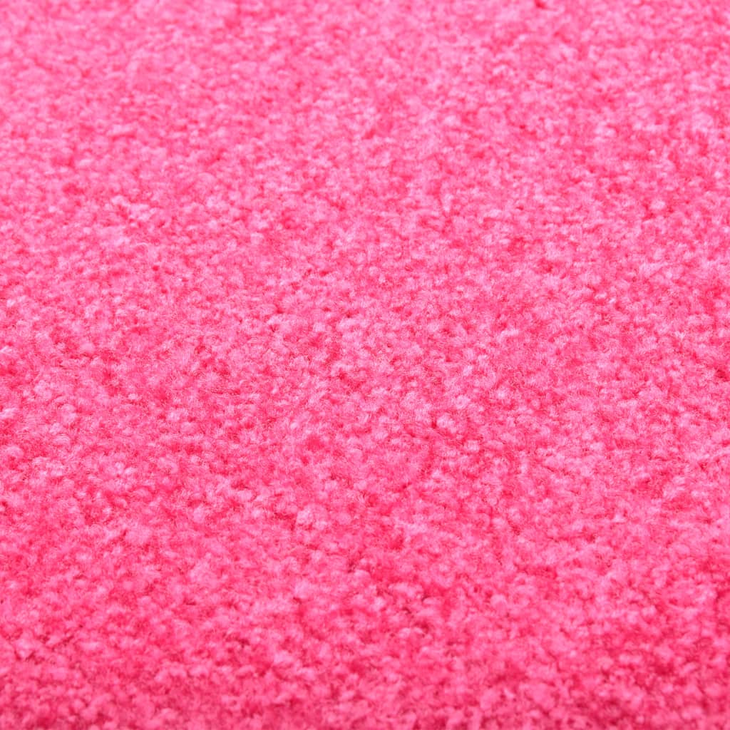 vidaXL rózsaszín kimosható lábtörlő 40 x 60 cm