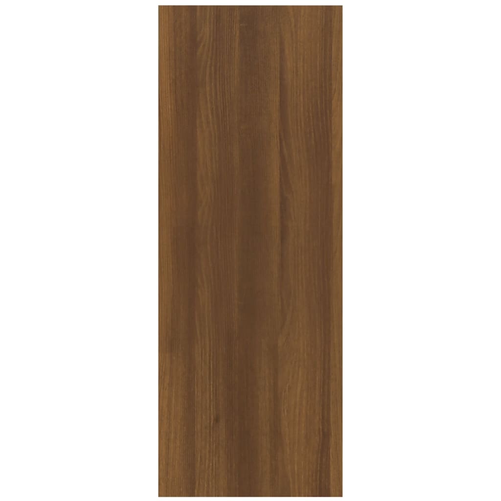 vidaXL barna tölgyszínű szerelt fa tálalóasztal 78 x 30 x 80 cm