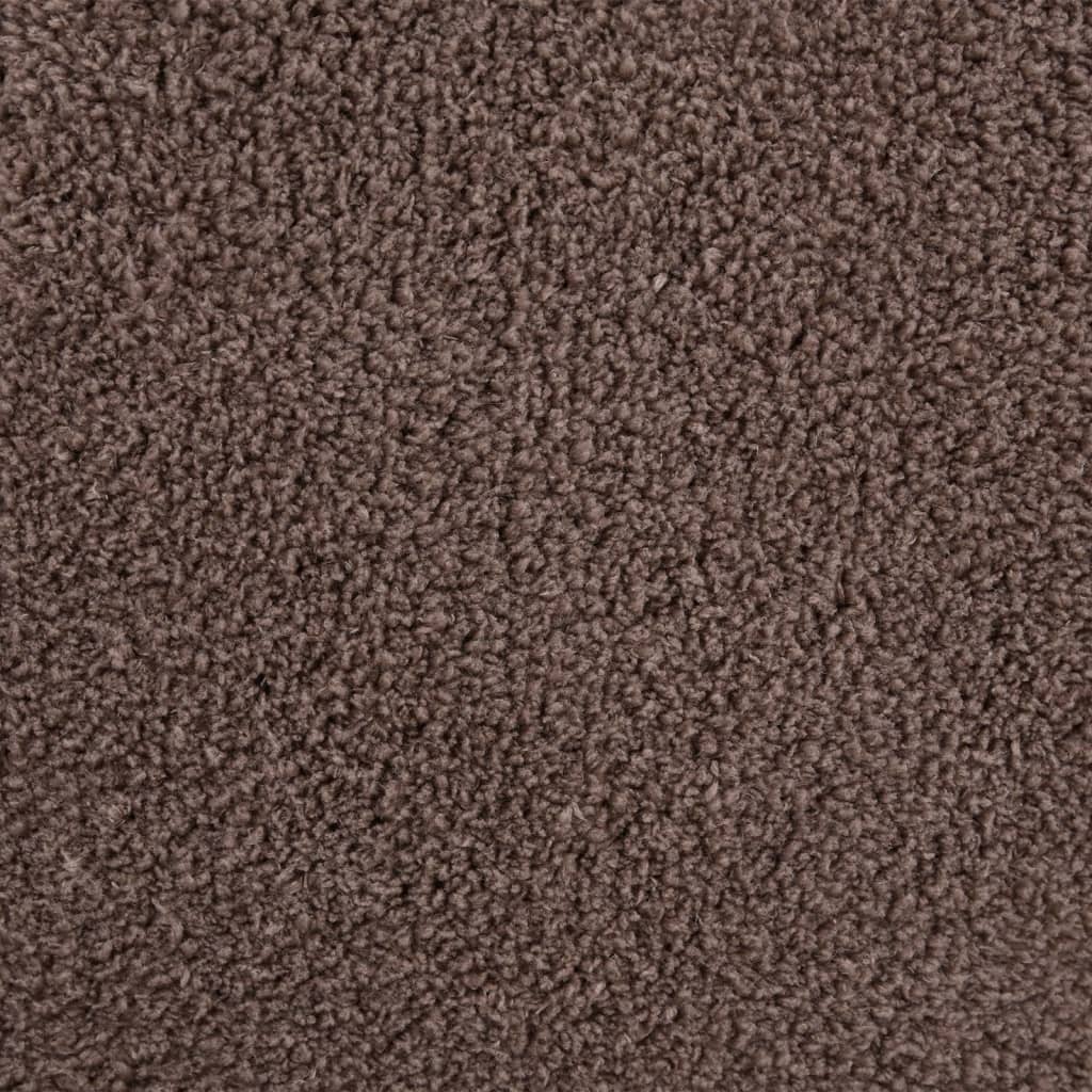 vidaXL tópszínű teddy szőnyeg 230 x 160 cm