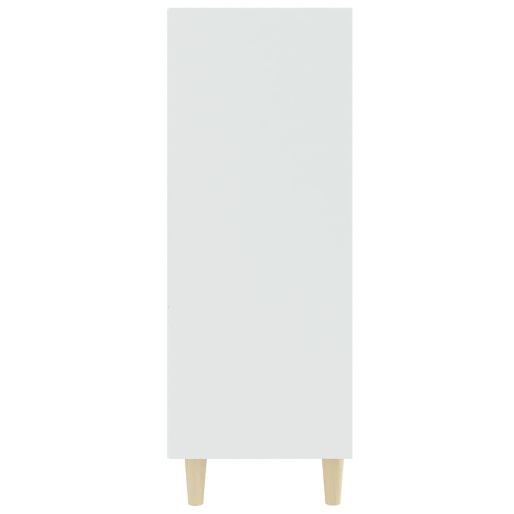 vidaXL fehér szerelt fa tálalóasztal 69,5 x 32,5 x 90 cm