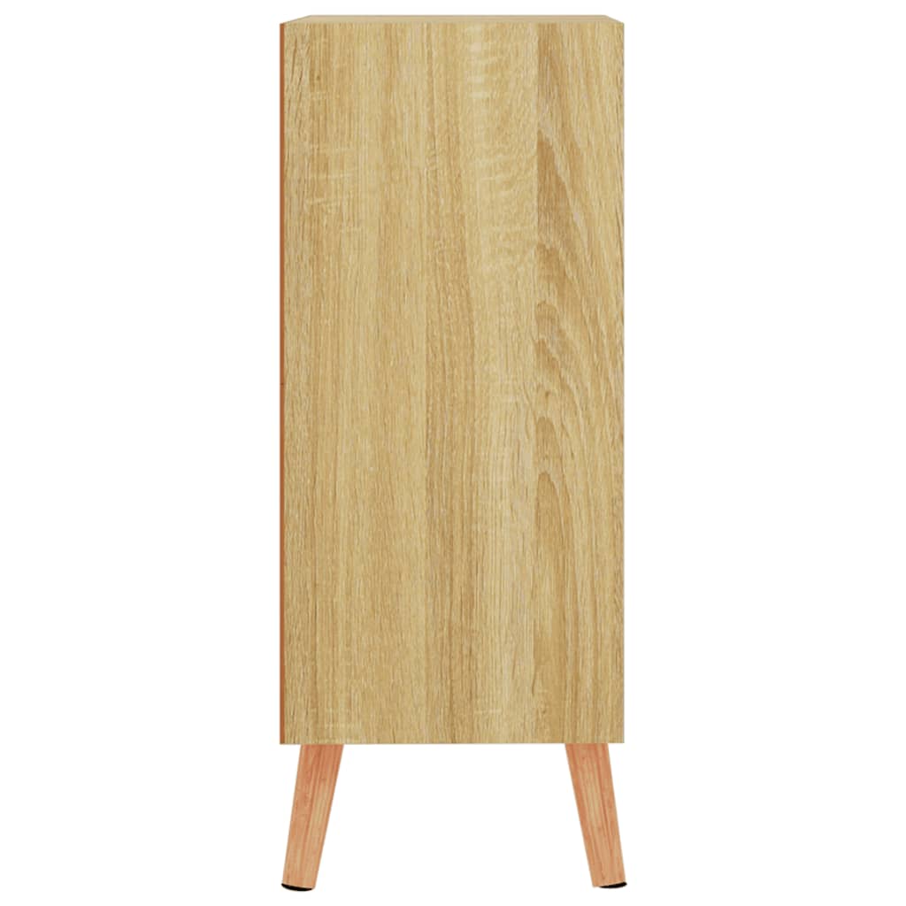 vidaXL sonoma-tölgyszínű szerelt fa tálalószekrény 60 x 30 x 72 cm