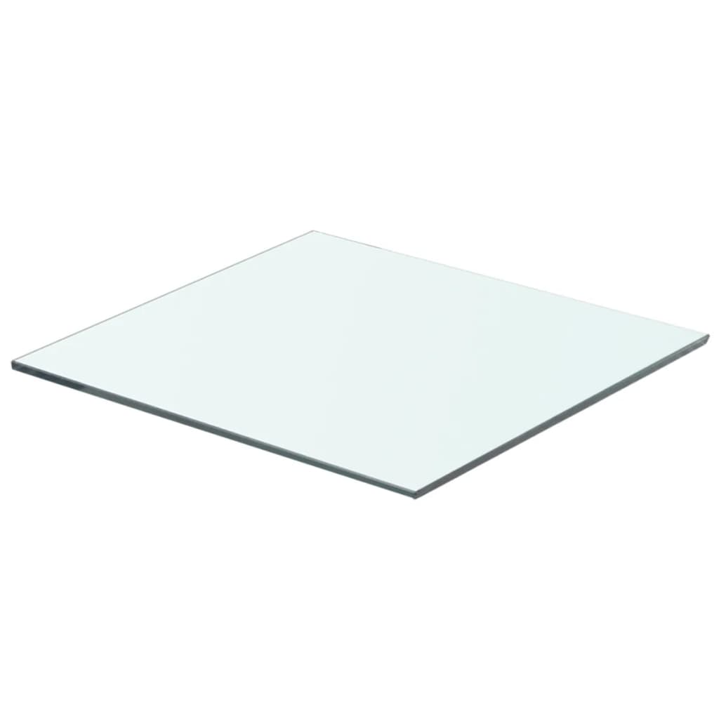 vidaXL Átlátszó üvegpolc panel 40x30 cm