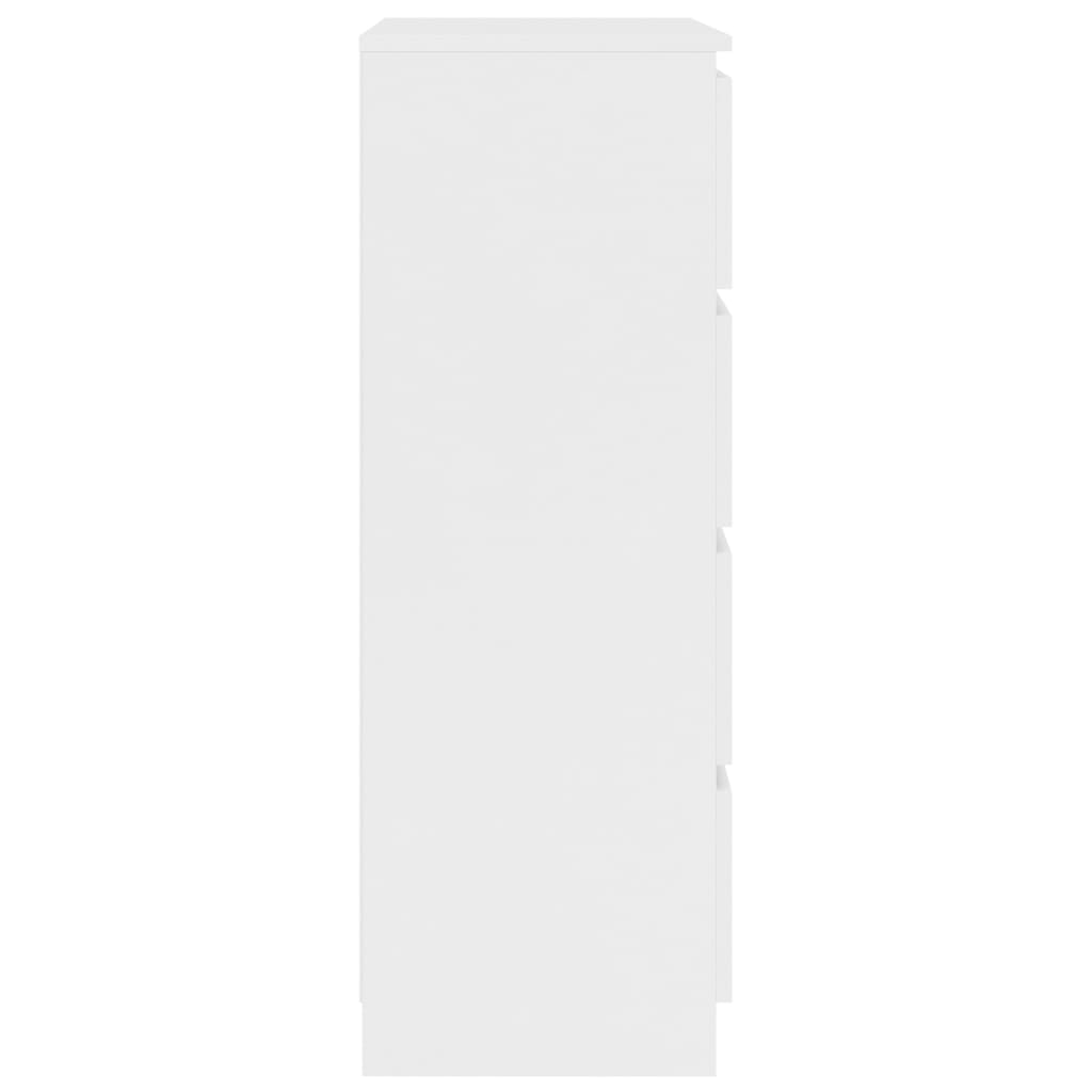 vidaXL fehér szerelt fa tálalószekrény 60 x 35 x 98,5 cm