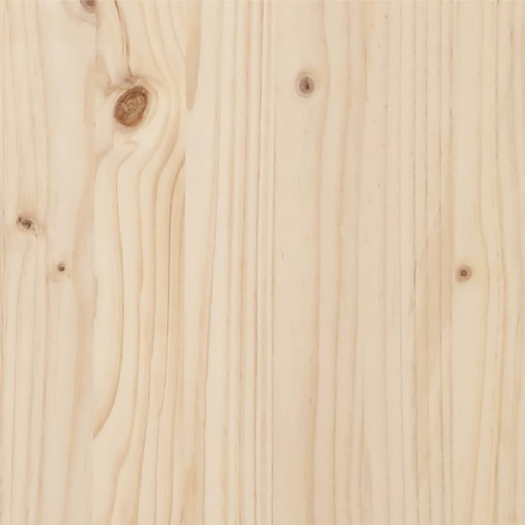 vidaXL tömör fa ágykeret 104x 200 cm