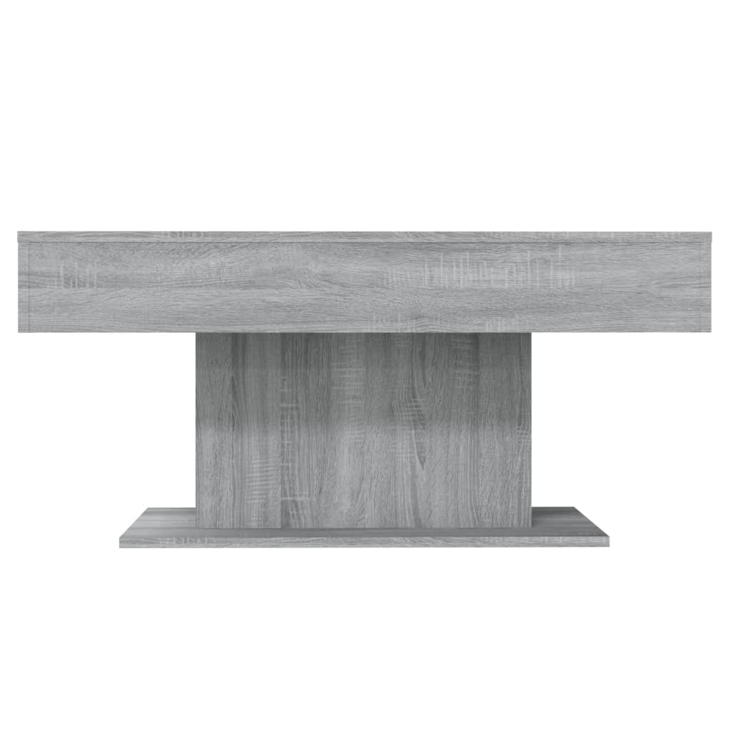 vidaXL szürke sonoma színű szerelt fa dohányzóasztal 96x50x45 cm