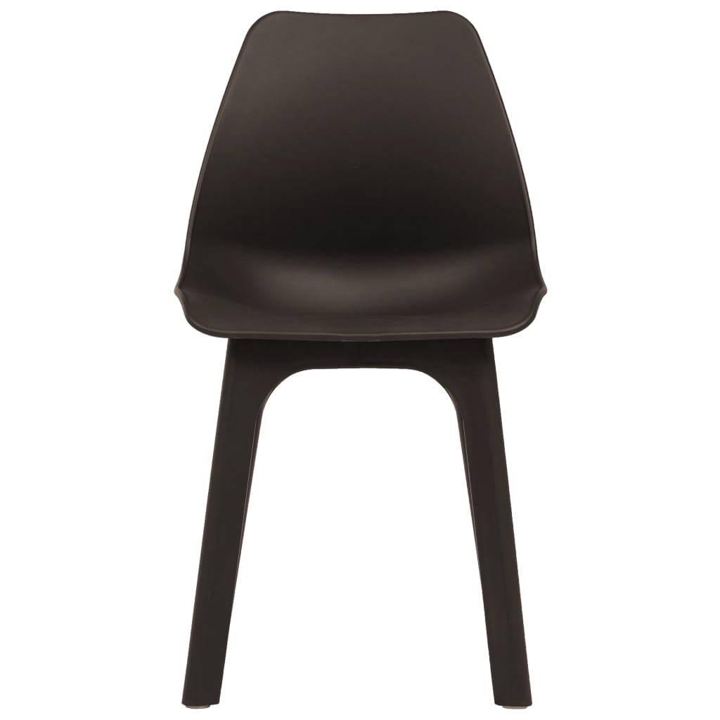vidaXL 2 db barna műanyag kerti szék