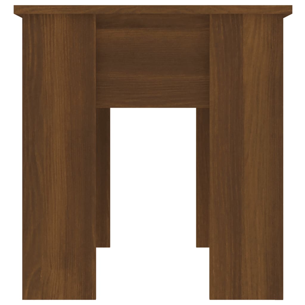 vidaXL barna tölgyszínű szerelt fa dohányzóasztal 101x49x52 cm