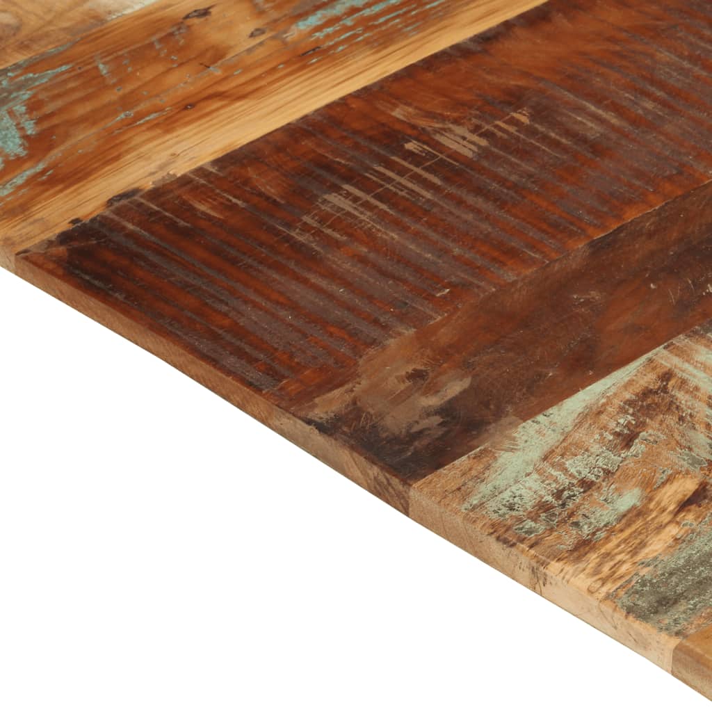vidaXL négyszögű tömör újrahasznosított fa asztallap 70x80 cm 15-16 mm