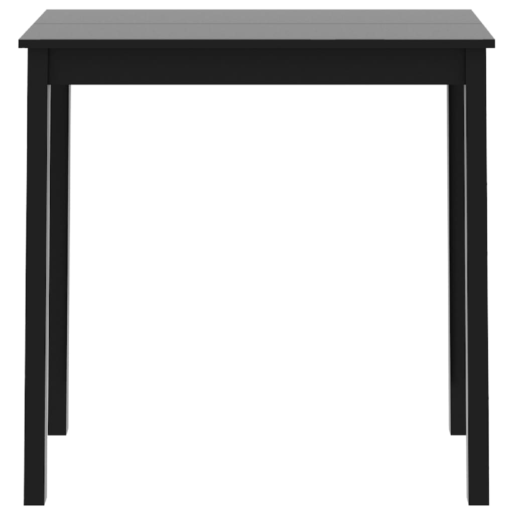 vidaXL fekete MDF bárasztal 115 x 55 x 107 cm
