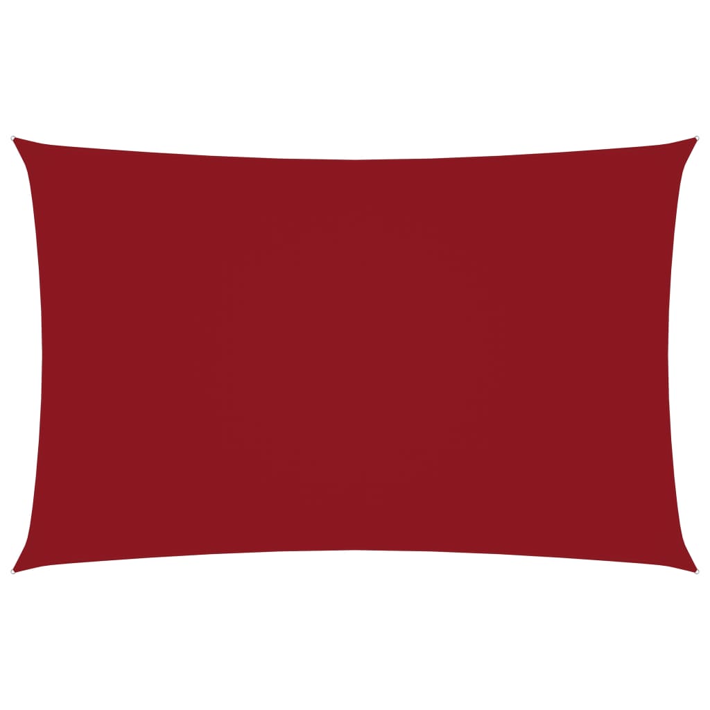 vidaXL piros téglalap alakú oxford-szövet napvitorla 2 x 4,5 m