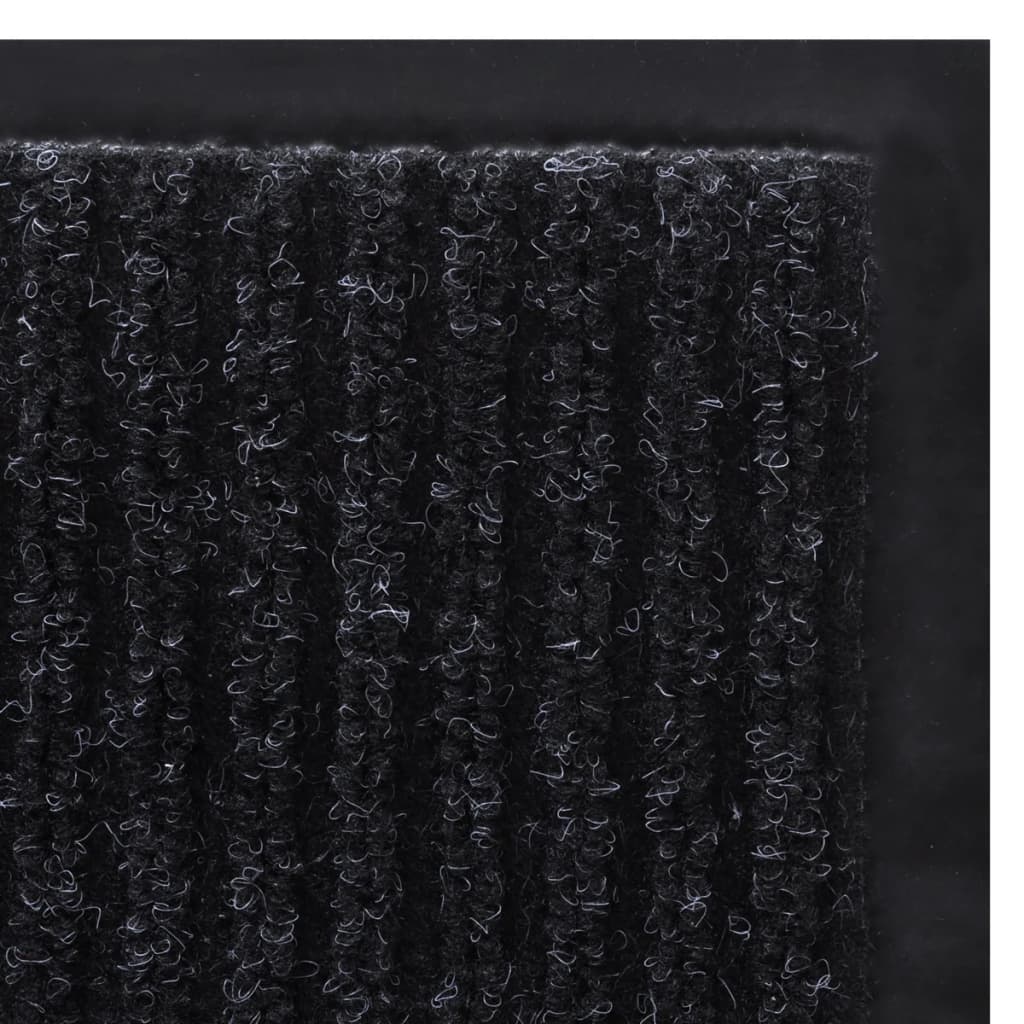 Fekete PVC Lábtörlő 120 x 180 cm