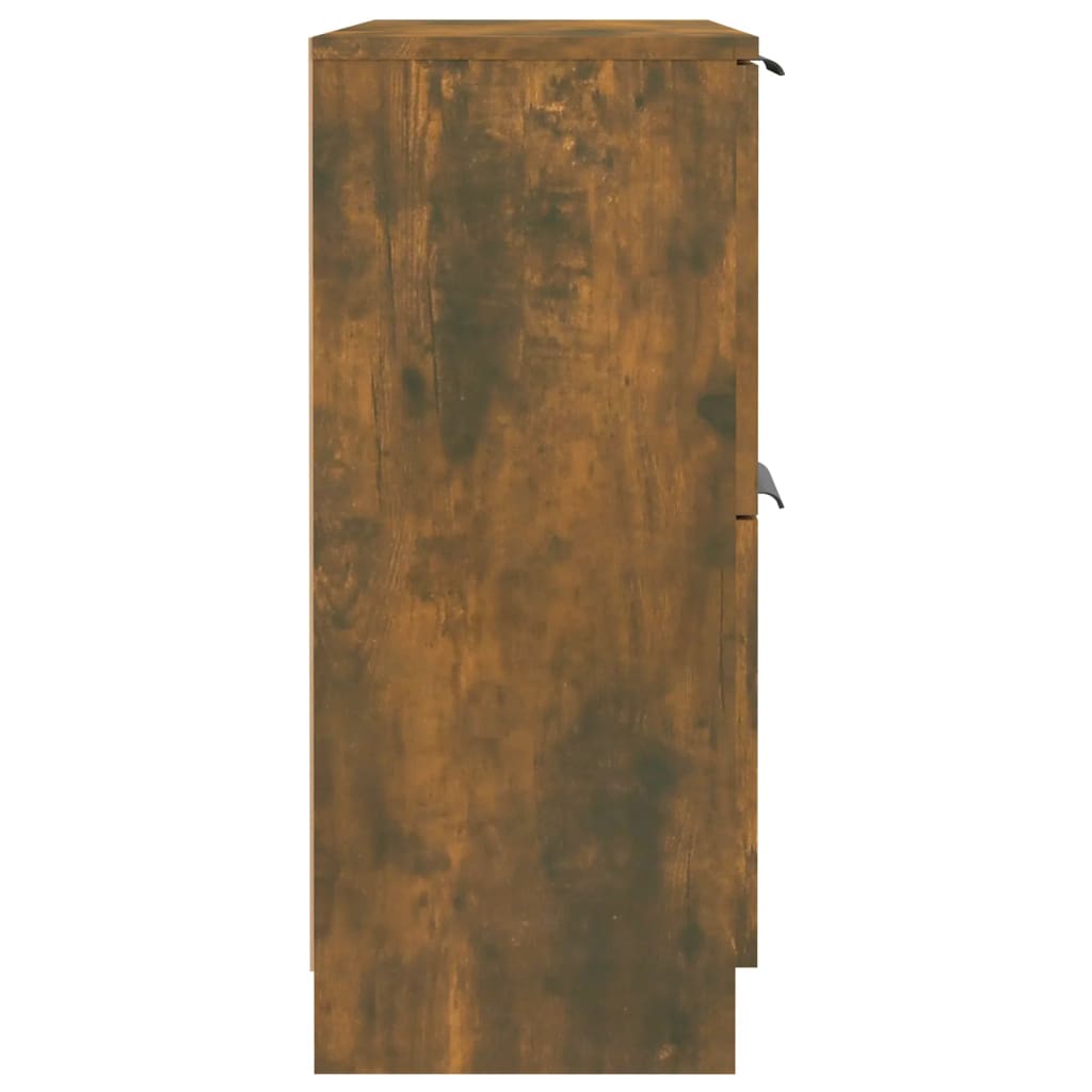 vidaXL füstös tölgy színű szerelt fa tálalószekrény 60 x 30 x 70 cm