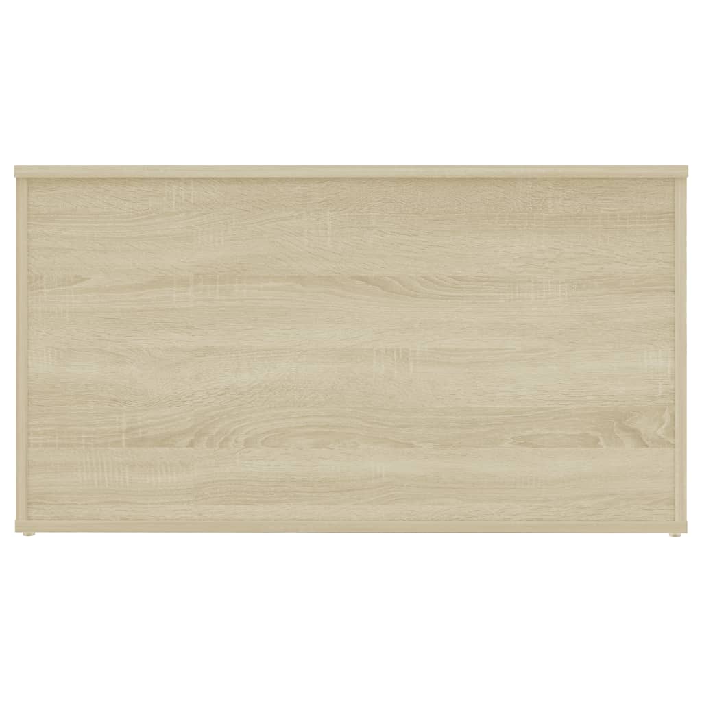 vidaXL sonoma-tölgy színű szerelt fa tárolóláda 84 x 42 x 46 cm