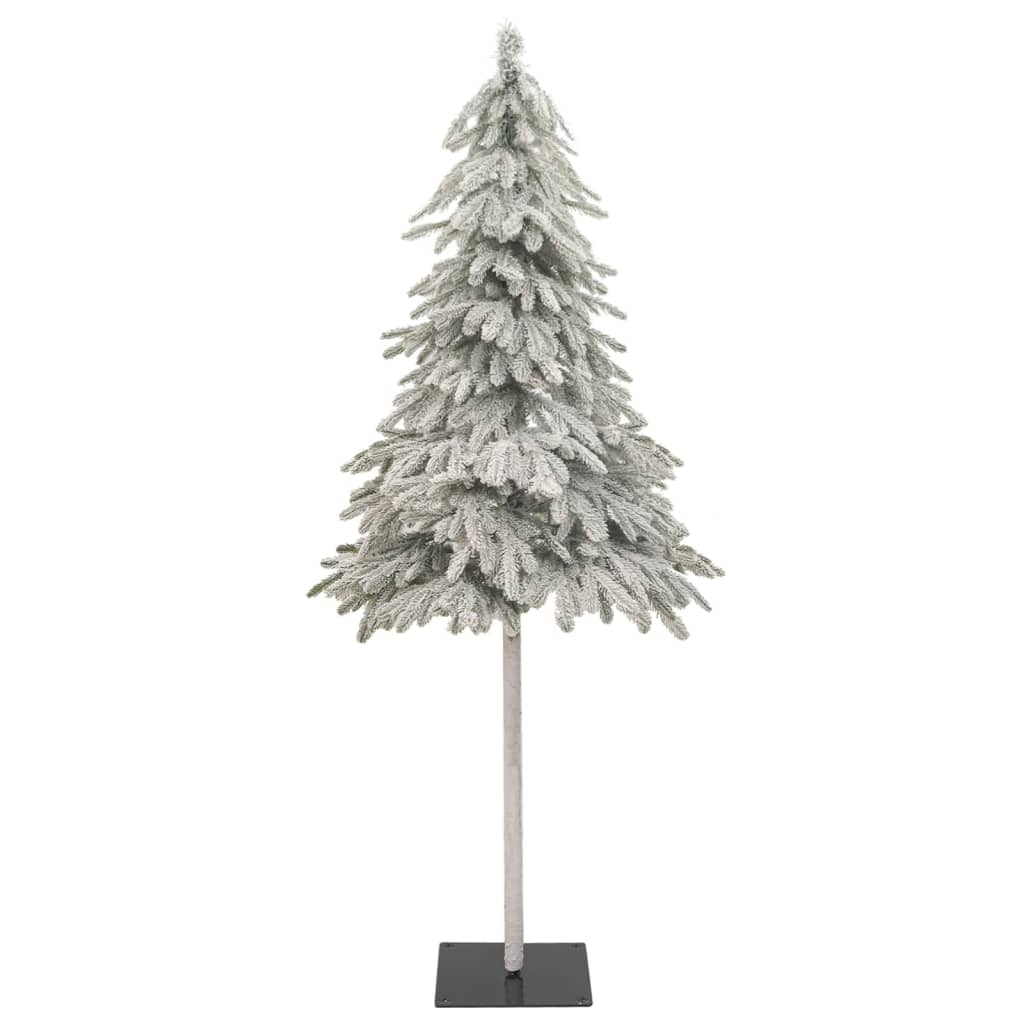 vidaXL műkarácsonyfa 150 LED-del és hóval 150 cm