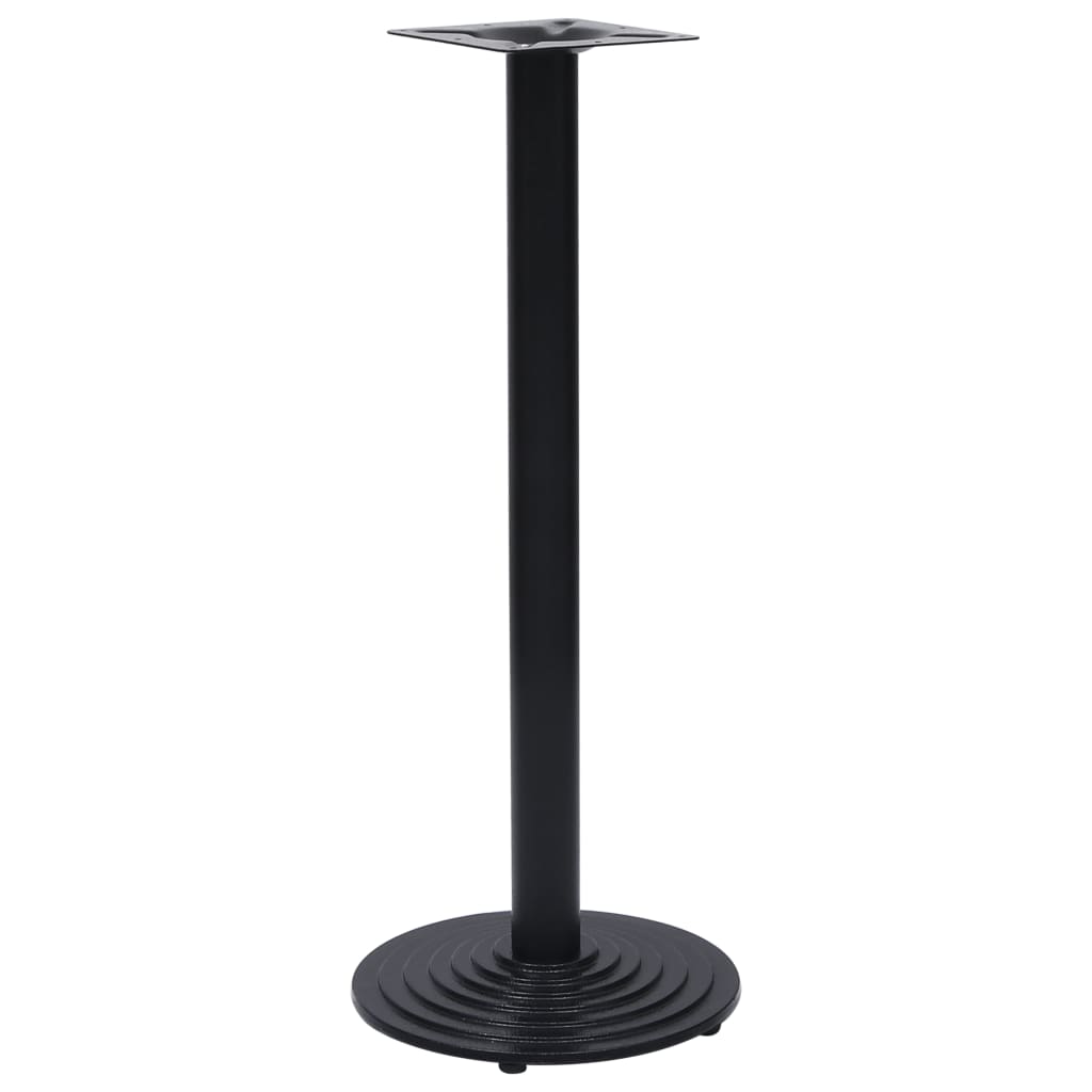 vidaXL fekete öntöttvas bisztróasztalláb Ø43 x 107 cm