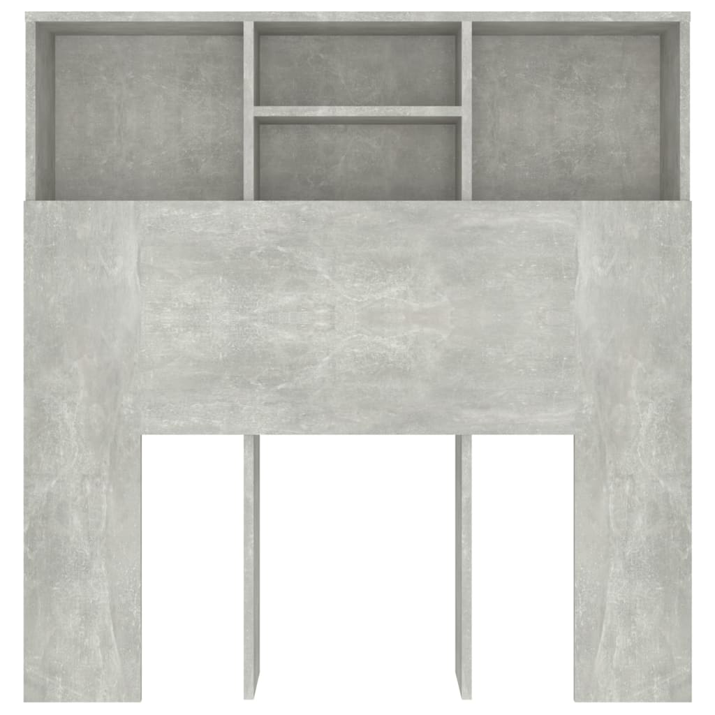 vidaXL betonszürke áthidaló szekrény 100 x 19 x 103,5 cm