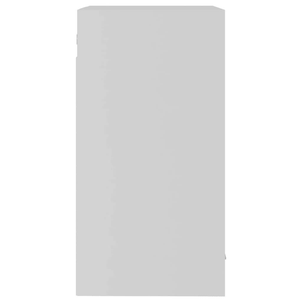 vidaXL fehér forgácslap függő üvegszekrény 40 x 31 x 60 cm