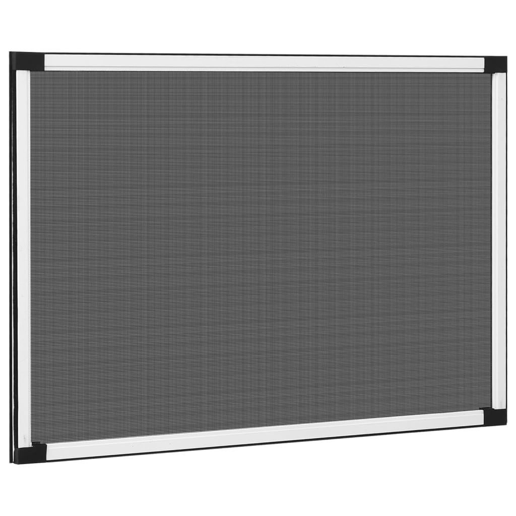 vidaXL fehér kihúzható ablakszúnyogháló (100-193) x 75 cm