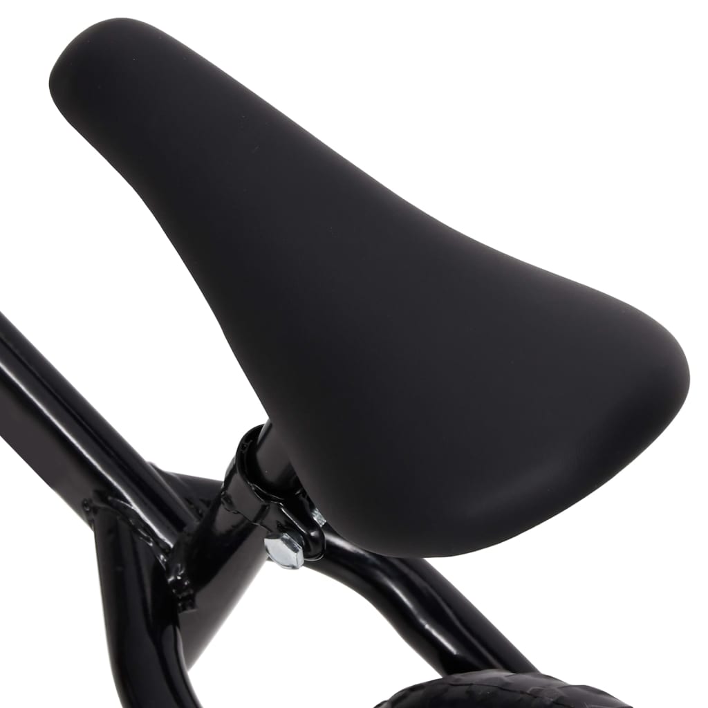 vidaXL fekete egyensúlykerékpár 9,5"-es kerekekkel