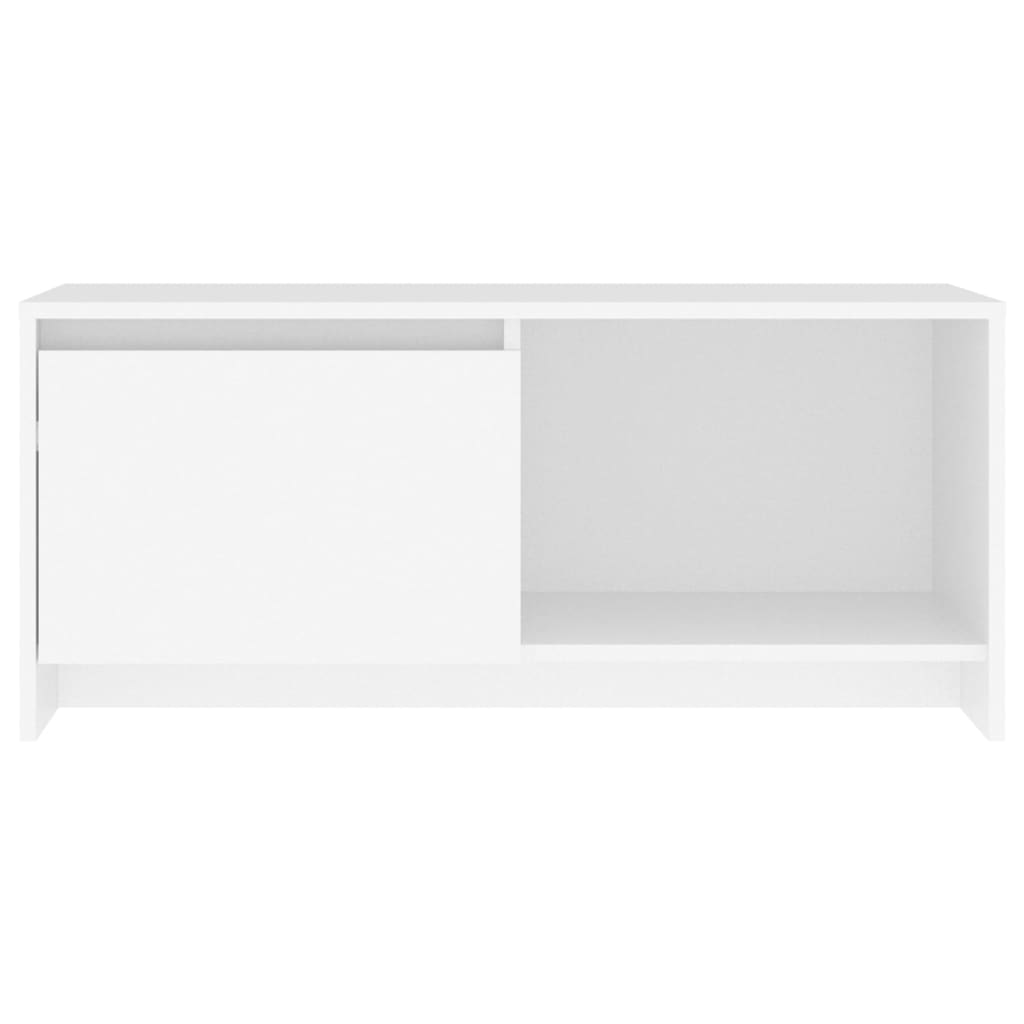 vidaXL fehér forgácslap TV-szekrény 90 x 35 x 40 cm
