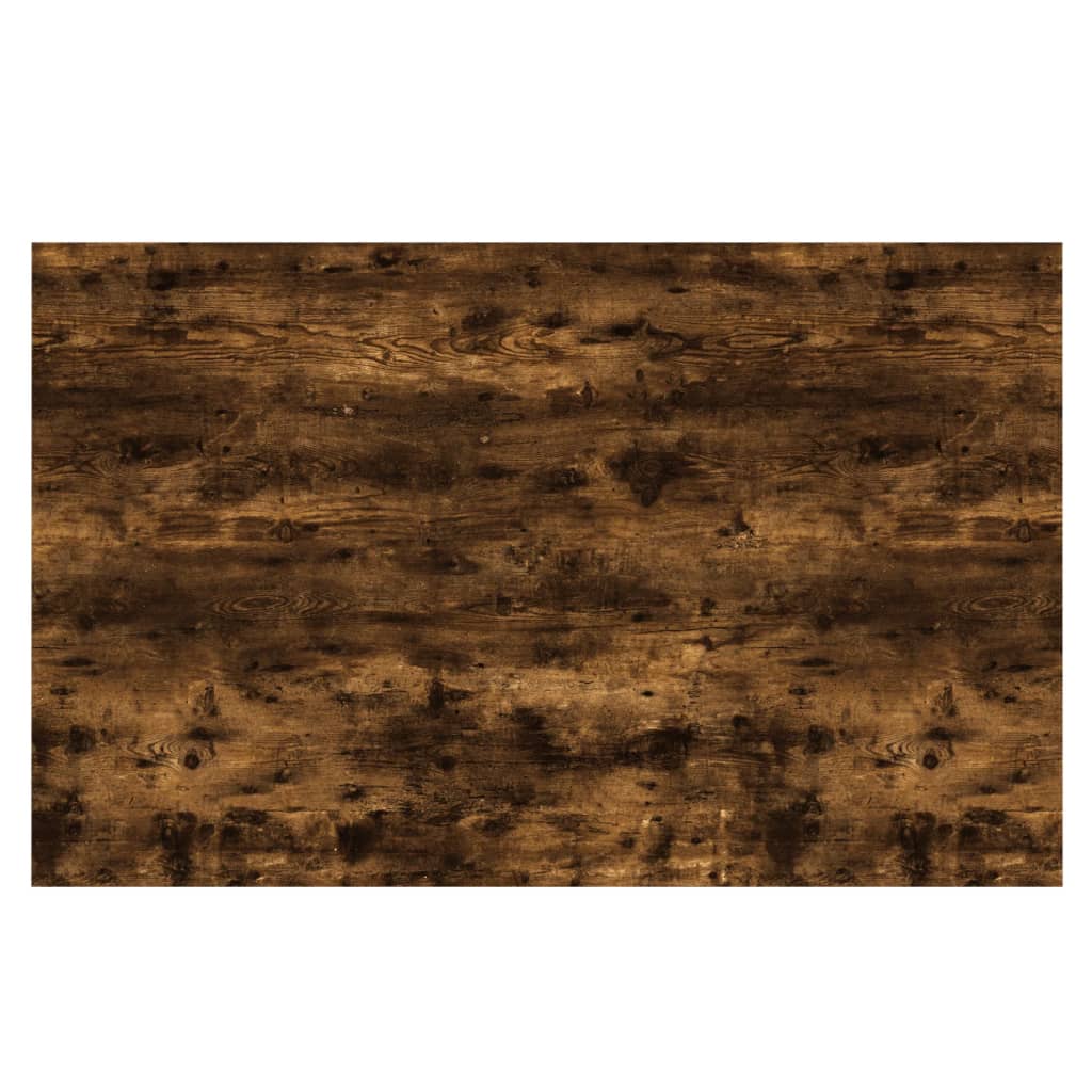 vidaXL 4 db füstös tölgy színű szerelt fa fali polc 80 x 50 x 1,5 cm