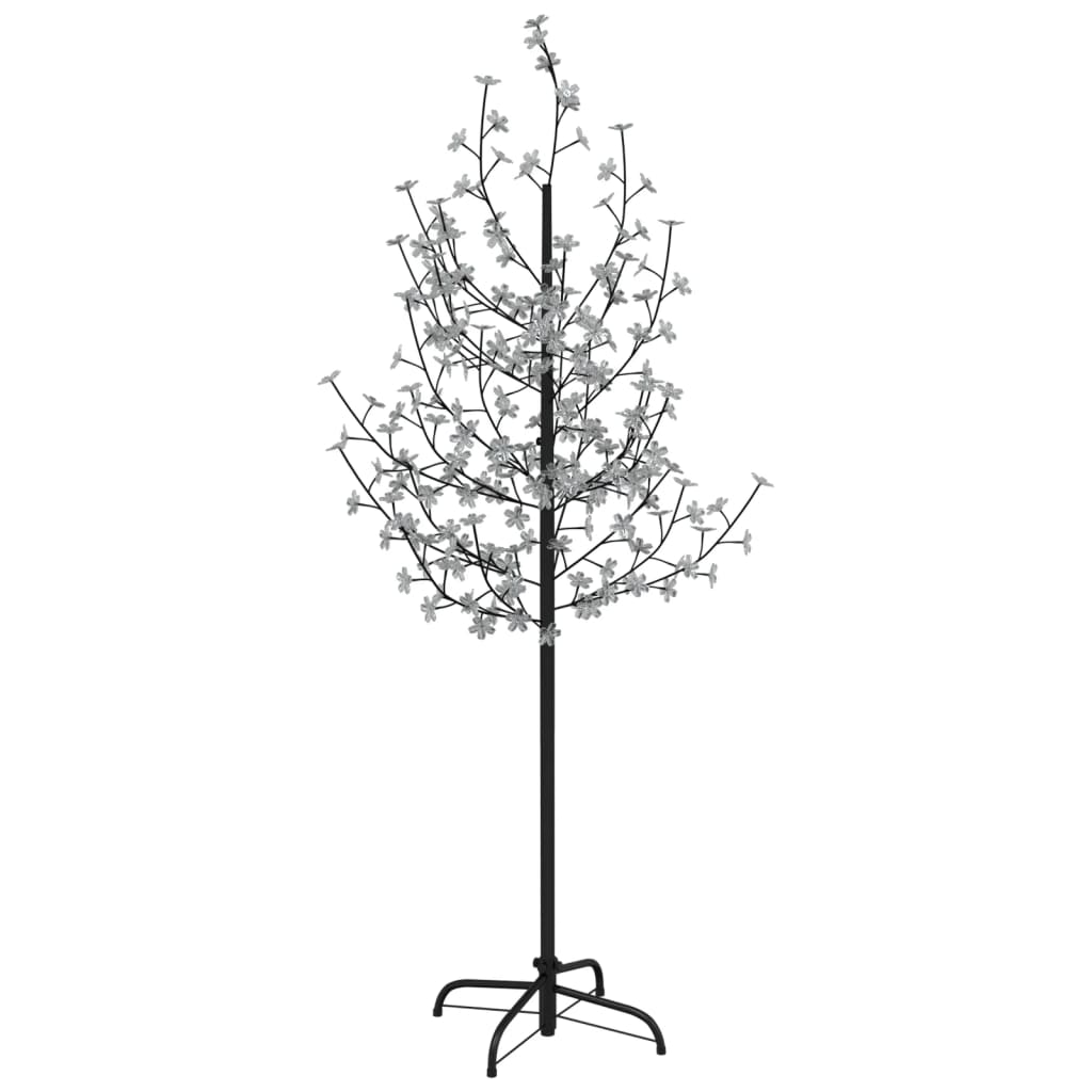 vidaXL LED-es cseresznyevirágfa 200 meleg fehér LED-del 180 cm