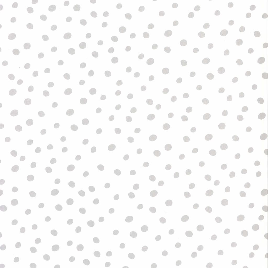 Noordwand Fabulous World Dots fehér és szürke tapéta