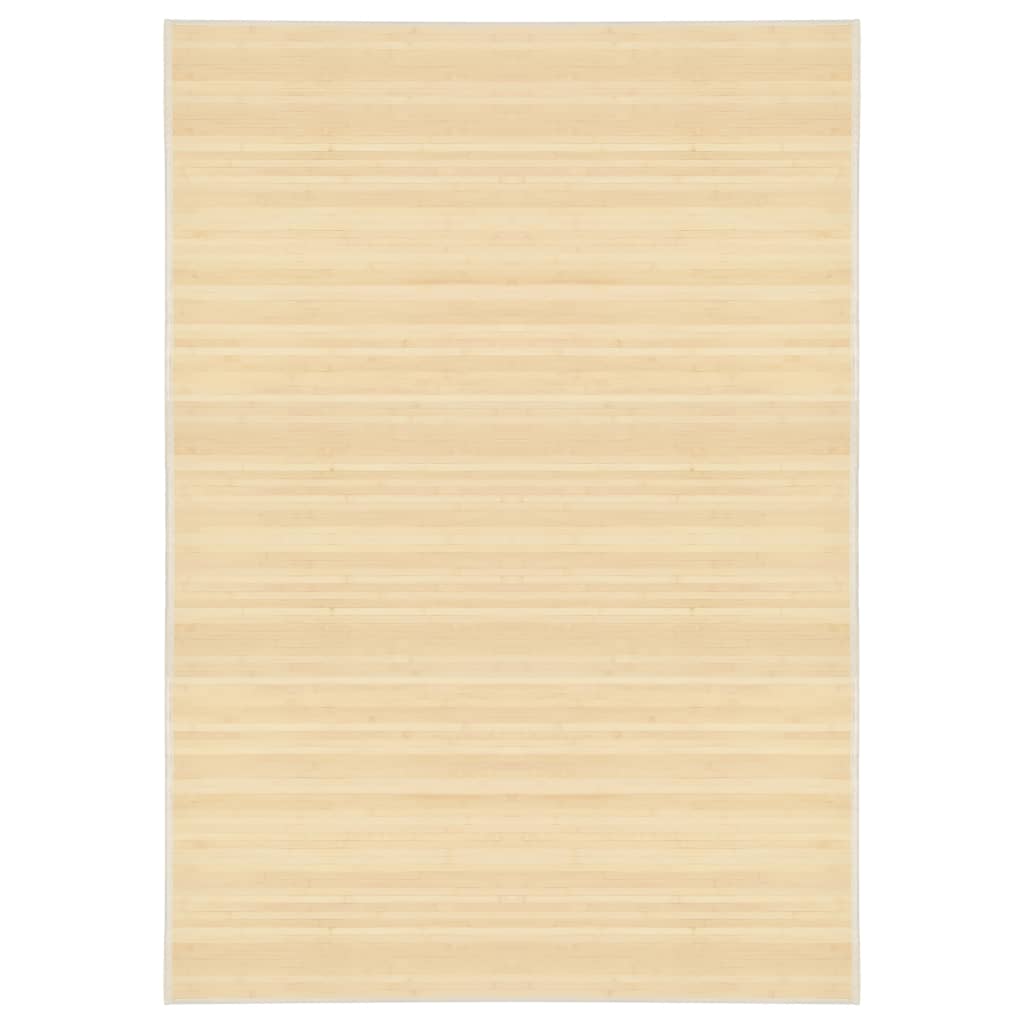 vidaXL természetes színű bambuszszőnyeg 160 x 230 cm