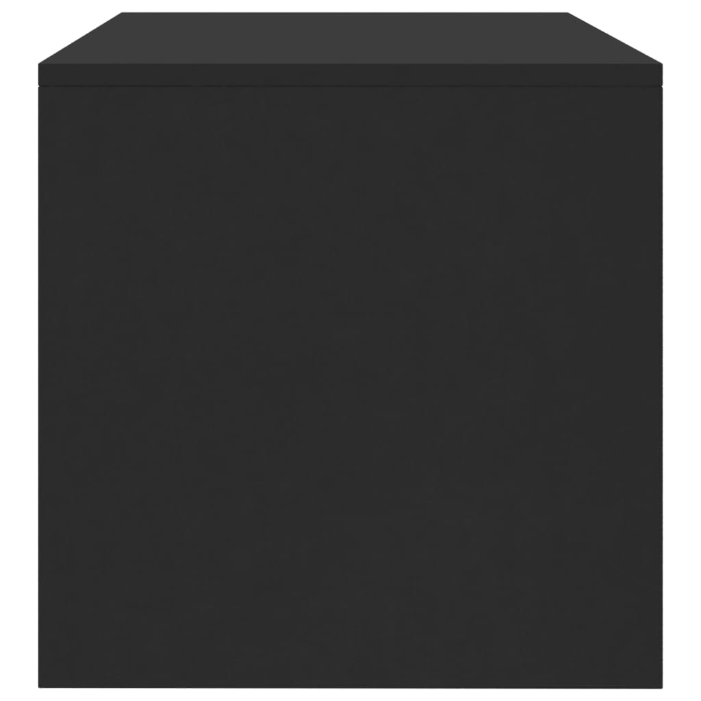 vidaXL fekete forgácslap TV-szekrény 120 x 40 x 40 cm