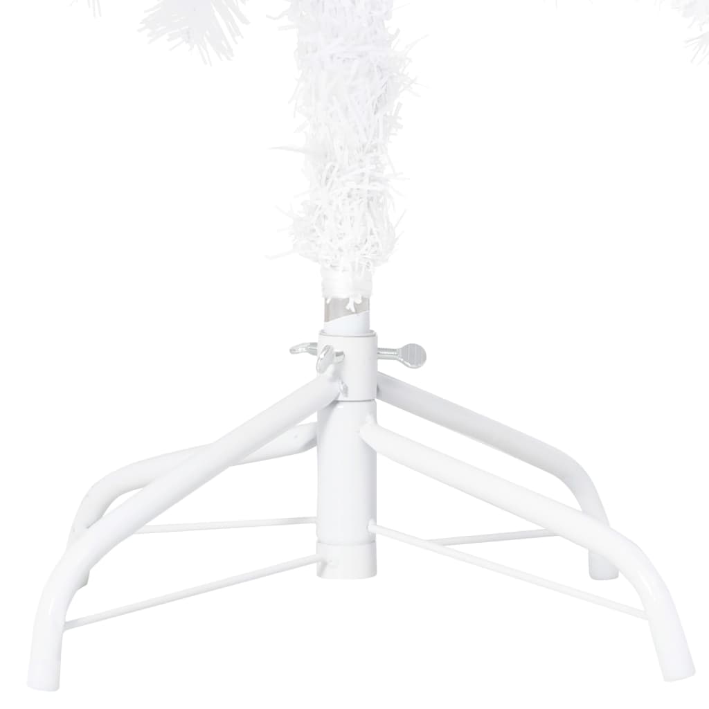 vidaXL fehér PVC műkarácsonyfa LED-ekkel és gömbszettel 150 cm