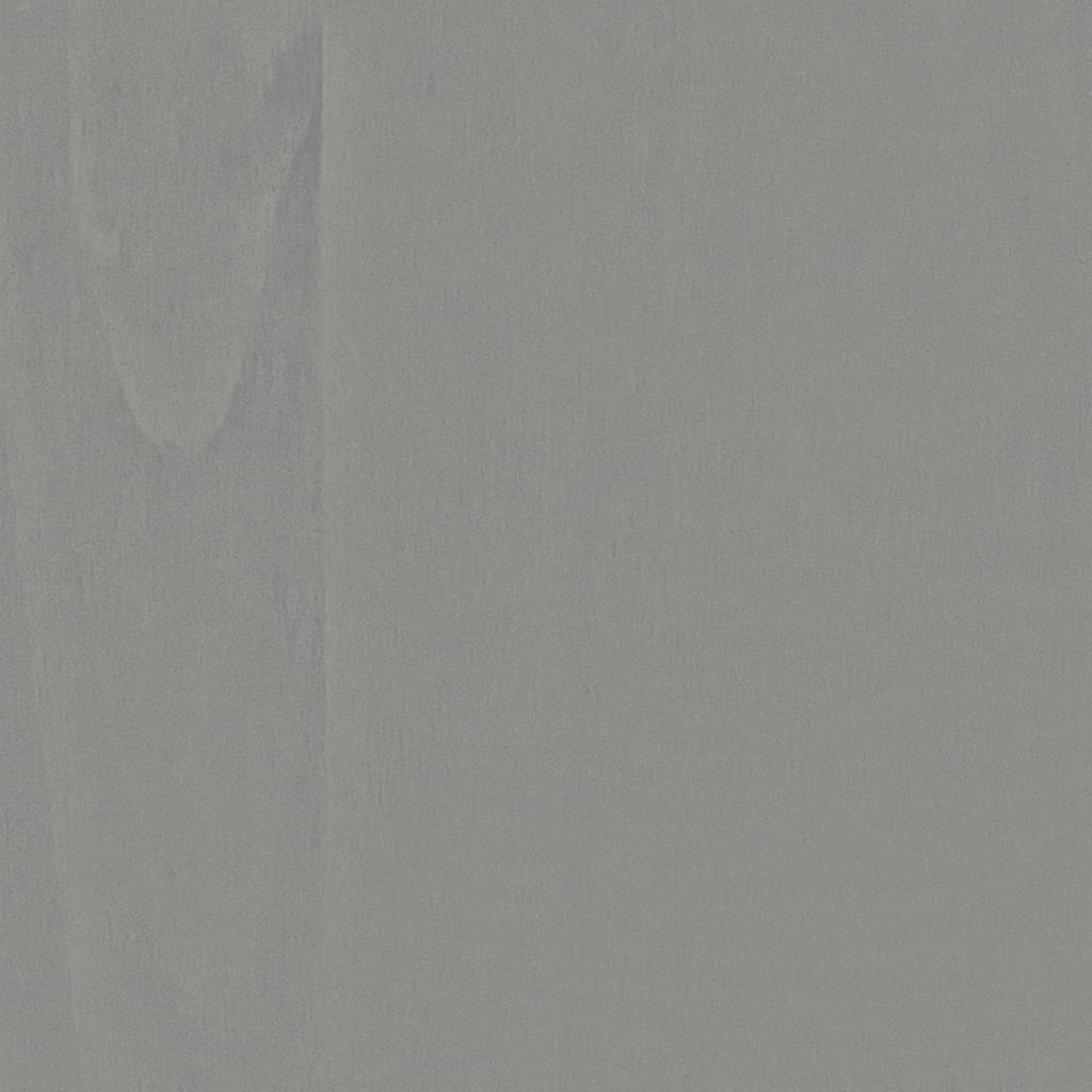 vidaXL Corona szürke tömör mexikói fenyő tálalószekrény 112x43x78 cm