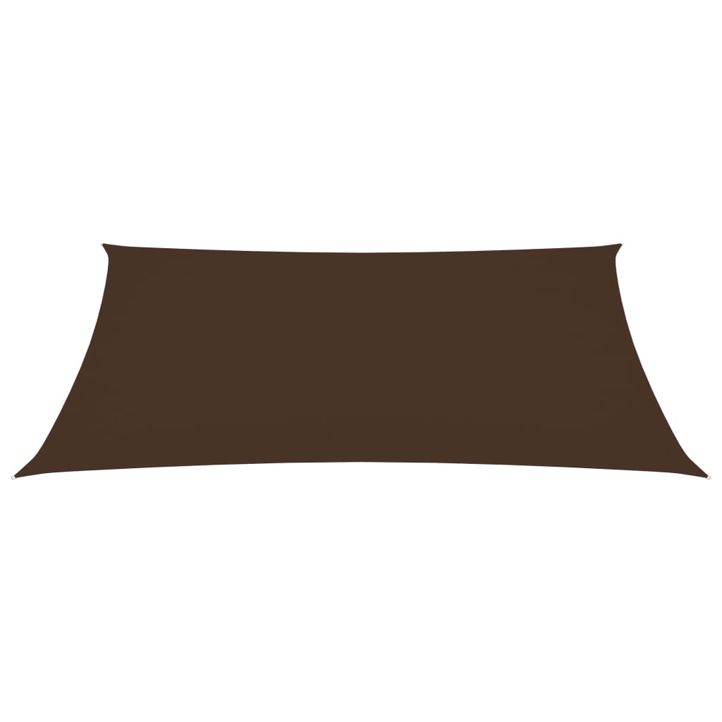 vidaXL barna téglalap alakú oxford-szövet napvitorla 2 x 4 m