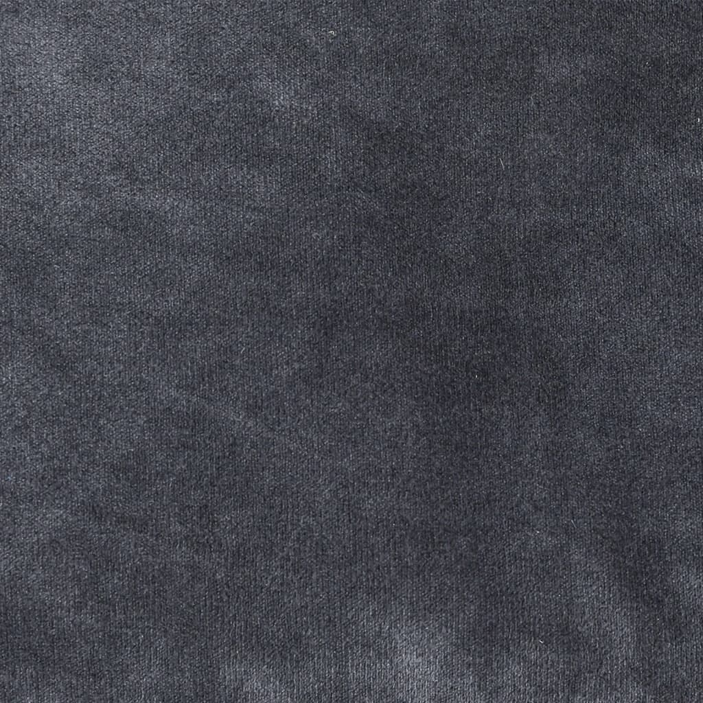 vidaXL fekete-sötétszürke plüss és műbőr kutyaágy 90 x 79 x 20 cm