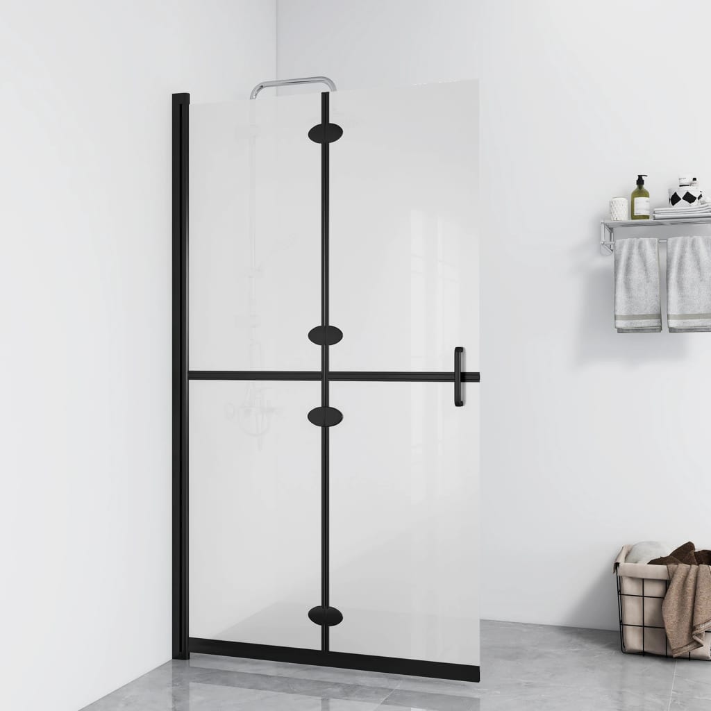 vidaXL ESG tejüveg összecsukható zuhanyfal 70 x 190 cm