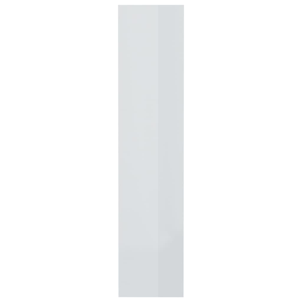 vidaXL magasfényű fehér könyvszekrény/térelválasztó 80 x 30 x 135 cm