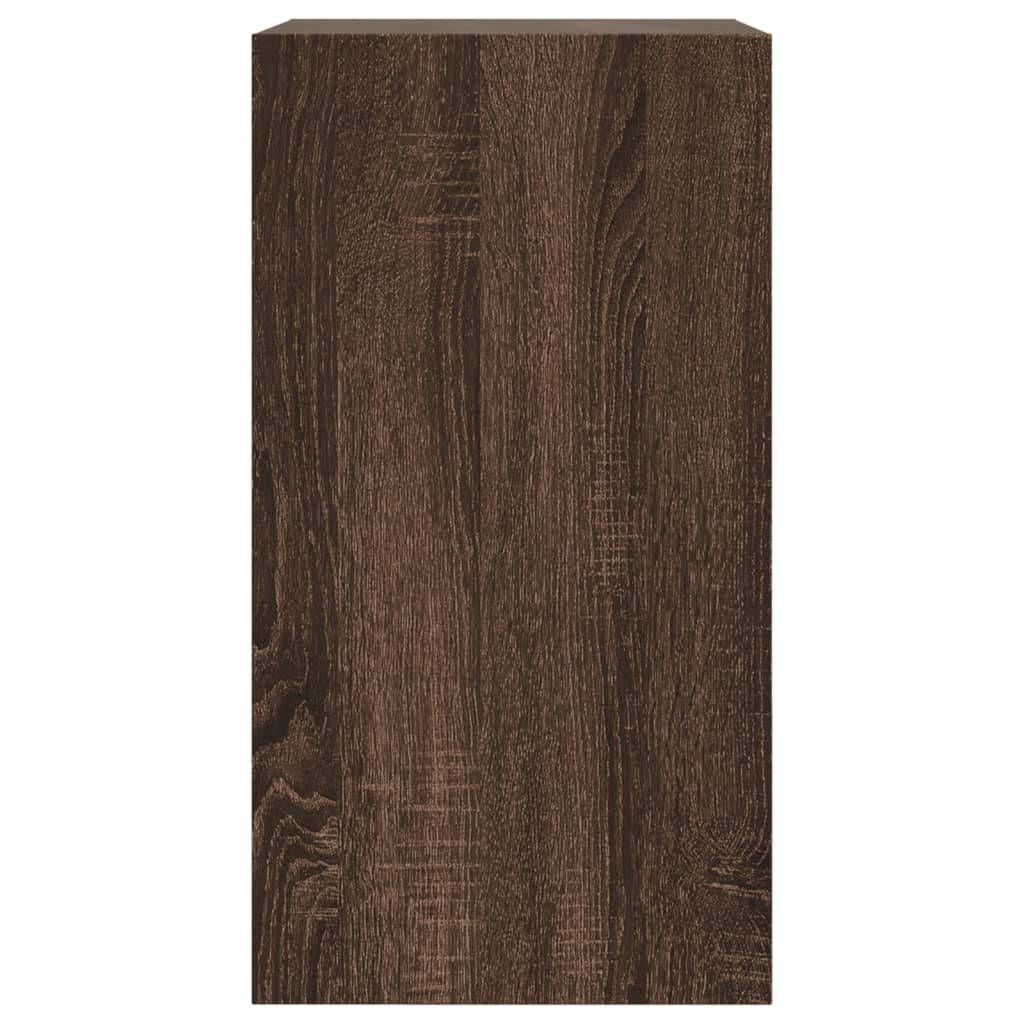 vidaXL barna tölgyszínű szerelt fa cipősszekrény 60 x 34 x 63,5 cm
