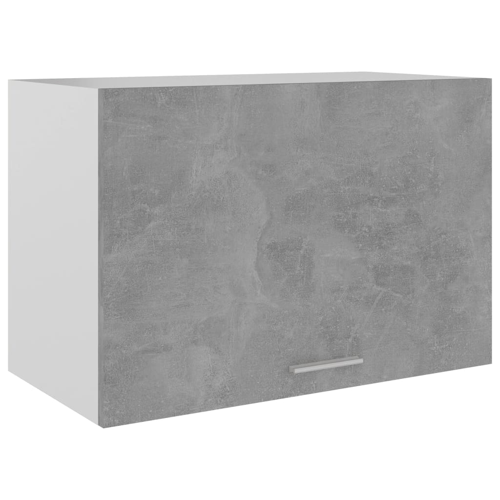 vidaXL betonszürke forgácslap függő szekrény 60 x 31 x 40 cm
