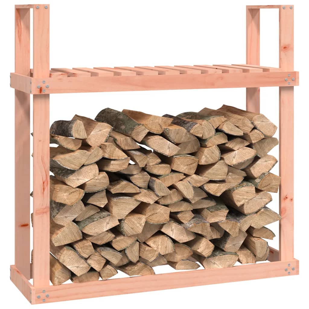 vidaXL tömör douglas fa tűzifatartó állvány 110x35x108,5 cm