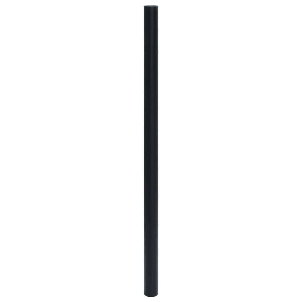 vidaXL öntapadós matt fekete PVC bútormatrica 90 x 500 cm