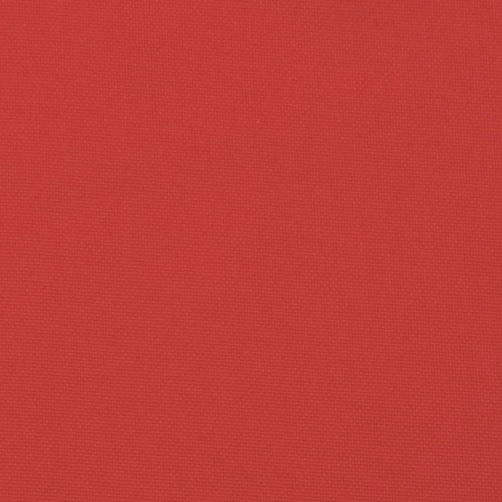 vidaXL piros oxford szövet napozóágy párna 200 x 60 x 3 cm