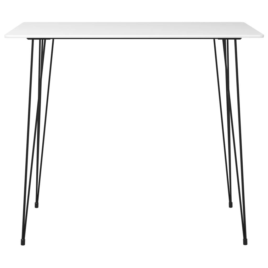 vidaXL fehér bárasztal 120x60x105 cm