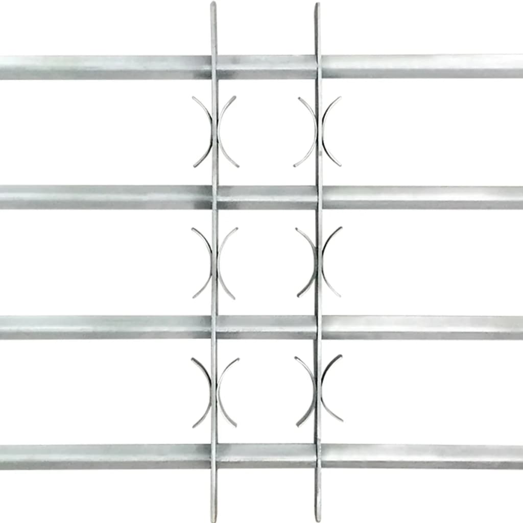 4 keresztrudas állítható biztonsági rács ablakra 1000-1500 mm