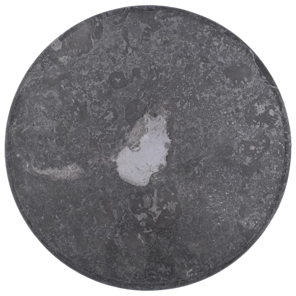vidaXL szürke márvány asztallap Ø60 x 2,5 cm