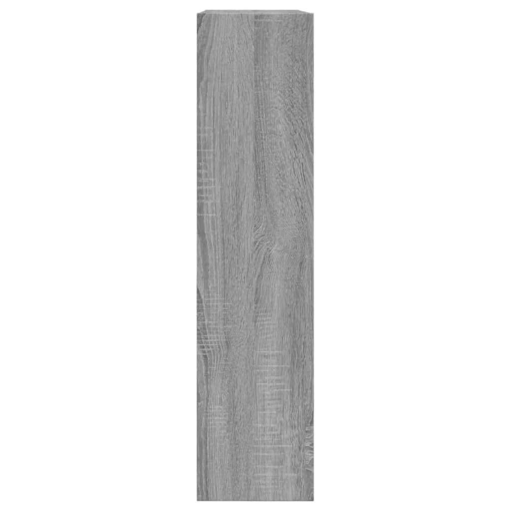vidaXL szürke sonoma színű szerelt fa cipőszekrény 80 x 21 x 87,5 cm