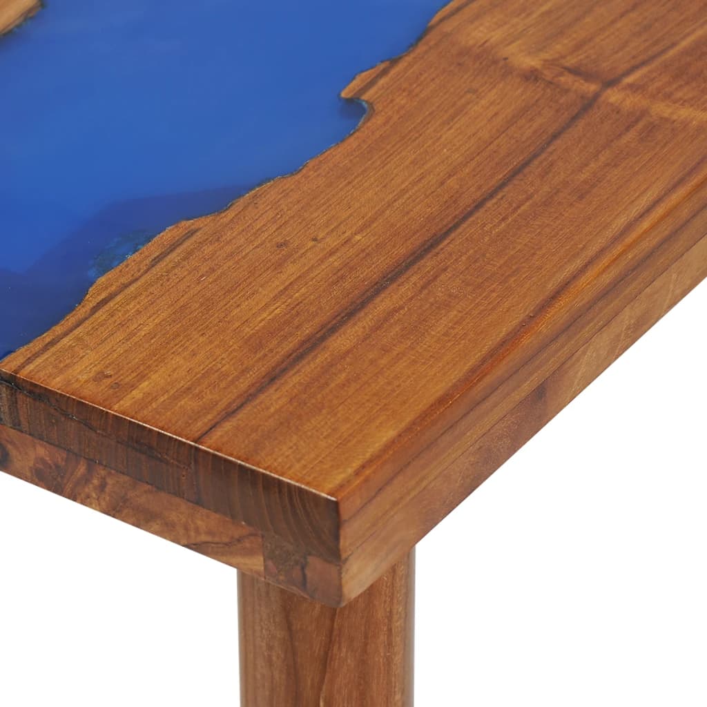 vidaXL műgyanta-tíkfa tálalóasztal 100 x 35 x 75 cm