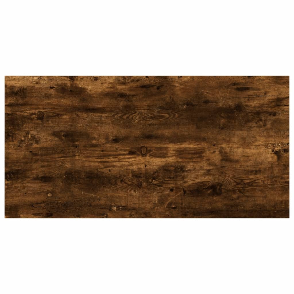 vidaXL 8 db füstös tölgy színű szerelt fa fali polc 40 x 20 x 1,5 cm