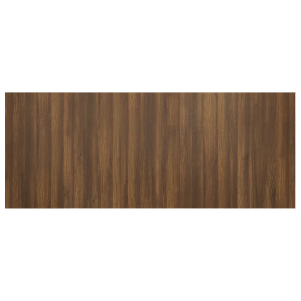 vidaXL barna tölgy színű szerelt fa ágyfejtámla 200x1,5x80 cm