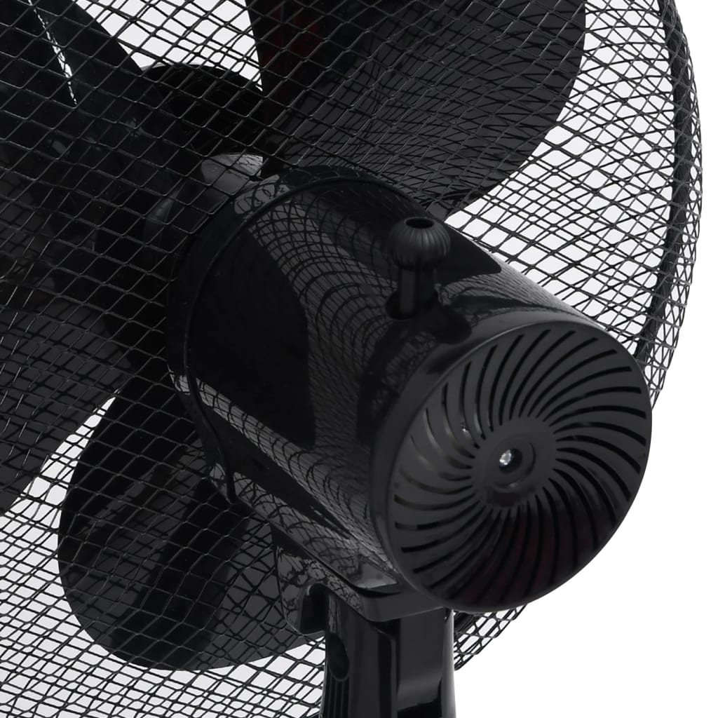 vidaXL fekete álló ventilátor Φ40 cm 120 cm