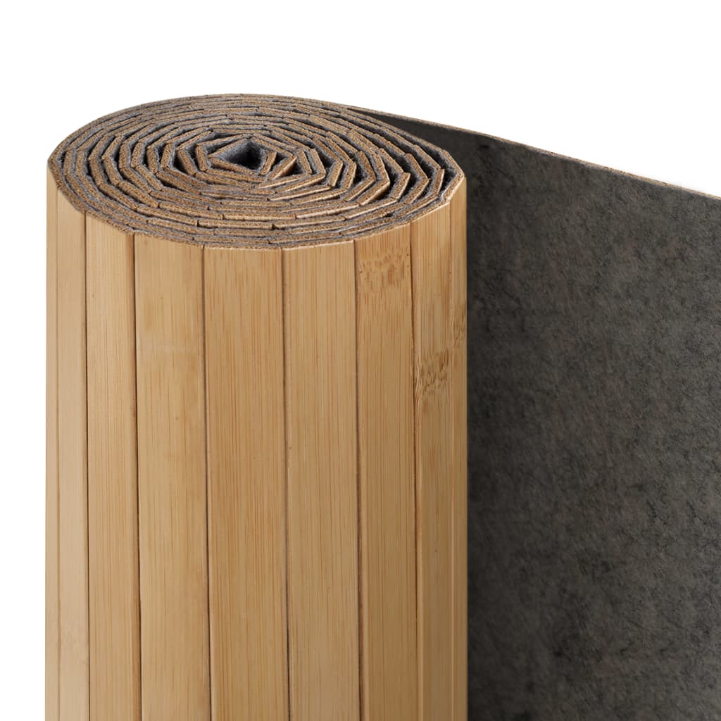 vidaXL természetes színű bambusz paraván 250 x 165 cm